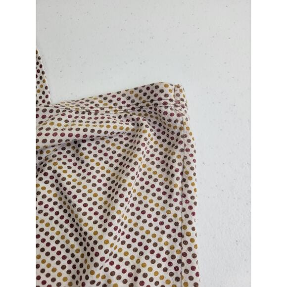 Vintage Maurices 90s Brown Mini Polka Dot Sleeveless Tank Top Women's Size 1X - Picture 9 of 9